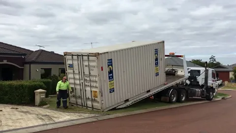 container unloading Parramatta